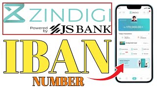 How to get Zindagi App IBAN | Zindagi app Iban Number | Payment Guide