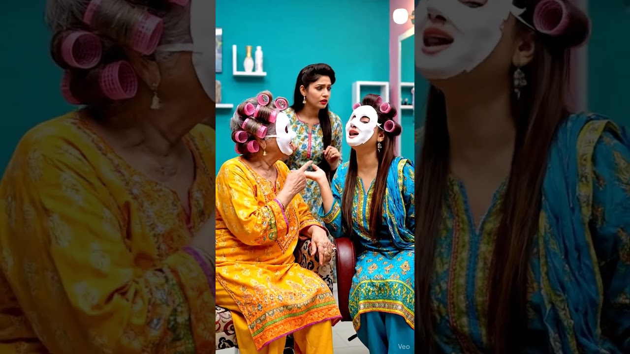 💅 Sas vs Bahu in Parlour | Funny Urdu Comedy 