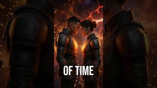 Eternal Love's Cosmic Dance: A Torch of Light #shorts