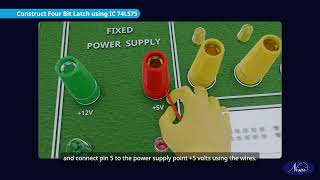 Celebrity CONSTRUCT AND TEST FOUR BIT LATCH USING IC 74LS75  | NIMI | DIGITAL | TELUGU | Wealth