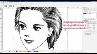 Lasercad 23 Image Dither Gray Engrave