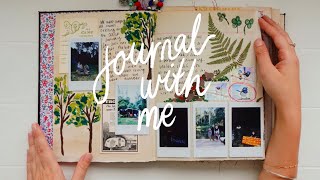 ✿ journal with me 🏕️ journaling a camping trip