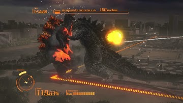 GODZILLA PS4 Godzilla 2014 vs Burning Godzilla