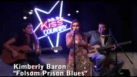 Kimberly Baron performs at 99.9 KISS Country