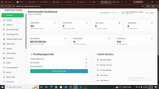 SaidByte School ERP - Complete Administrator Dashboard Demo | School Management System
