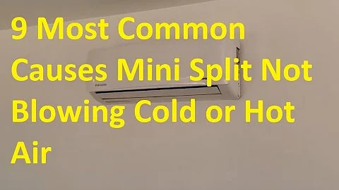 9 Most Common Causes When Mini Split Not Blowing Cold or Hot Air