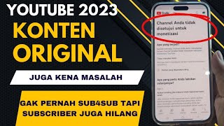 YouTube 2023 Channel Alami Juga Kena Masalah Hilang Subscriber Dan Jam Tayang