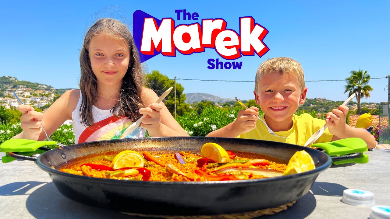 Marek shows What to do in Spain 🇪🇸 Traveling video for kids with the