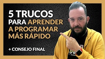 5 TRUCOS para APRENDER a PROGRAMAR RÁPIDO 🚀 - Aprende con estas SENCILLAS TECNICAS (y desde CERO)