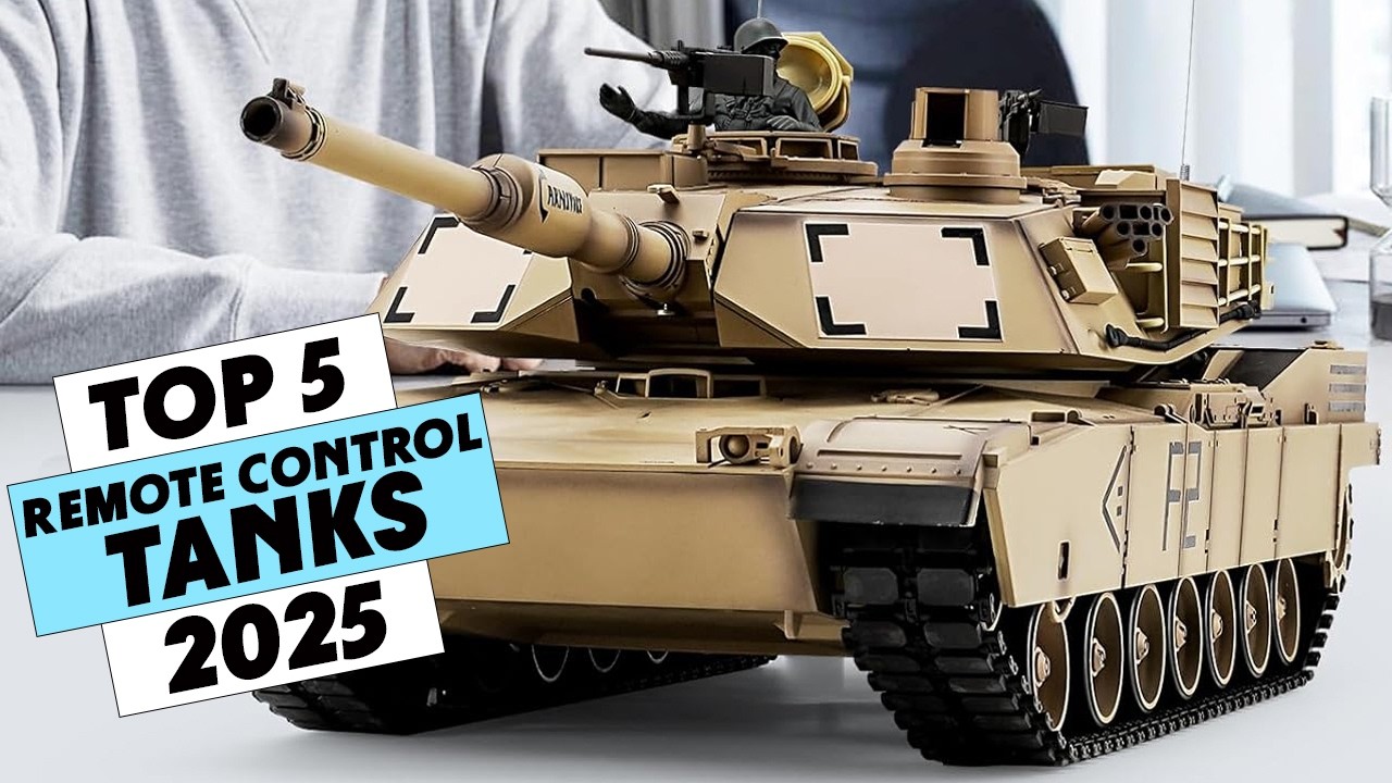 Top 5 Best RC Tanks 2026 | Realistic Tracked Battle RC Vehicles