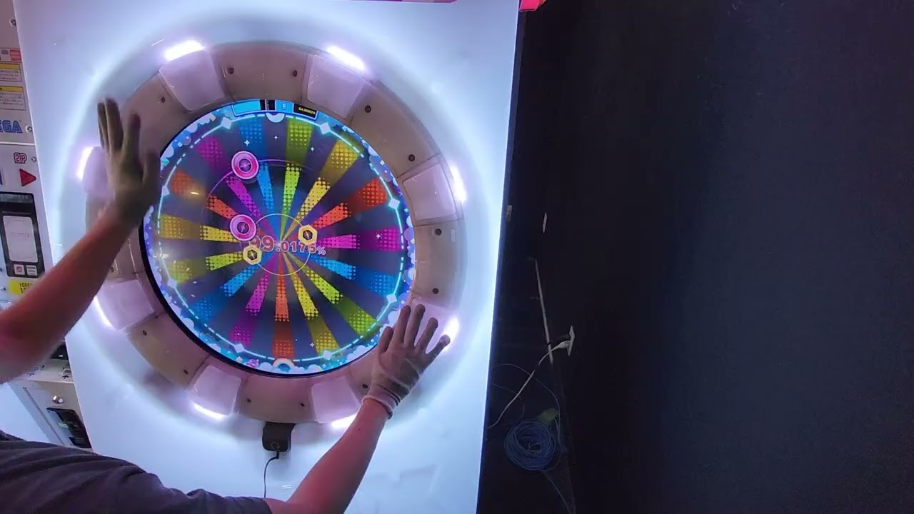 【maimai手元動画】 宙天 EXPERT 自己ベスト 95.5735%