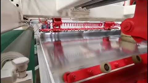 Máy cắt xả cuộn , cắt tấm thép, inox 4.0mm, kiểu cắt đuổi