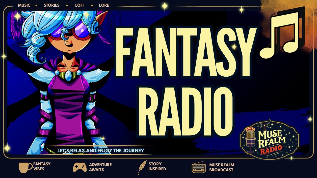 MUSE REALM RADIO Session #6 | Late Night Fantasy Radio 📻✨