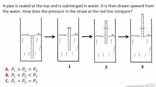 Pressure in a Rising Column (Interactive)