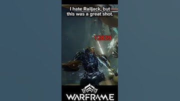 Decent Shot in Heated Railjack Mission #warframe #warframegameplay