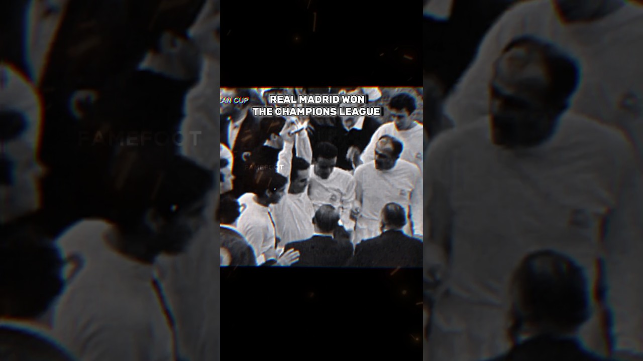 Real Madrid💀 Vs Frankfurt🥶 1960 