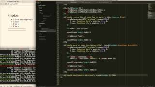 Derek Stobbe: Testing Angular using Karma and Jasmine