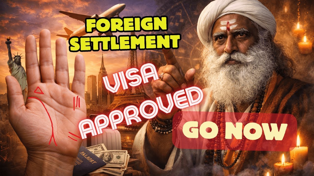 Как определить линии иностранного поселения в хиромантии