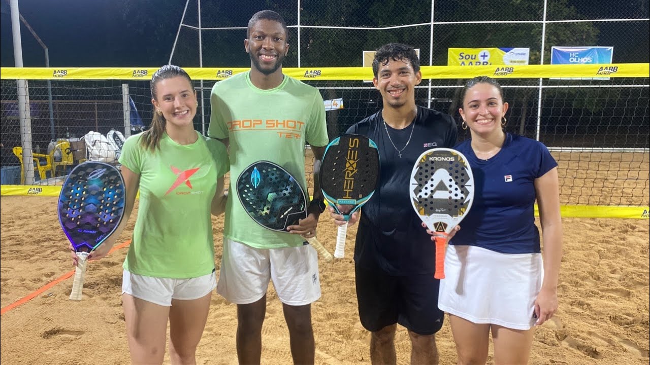 1a copa Flyper / mista C/ fase grupo / Messias e Mariana x Davi e Ana ...