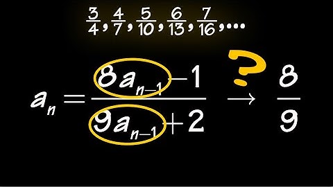 finding a recursive formula and its limit