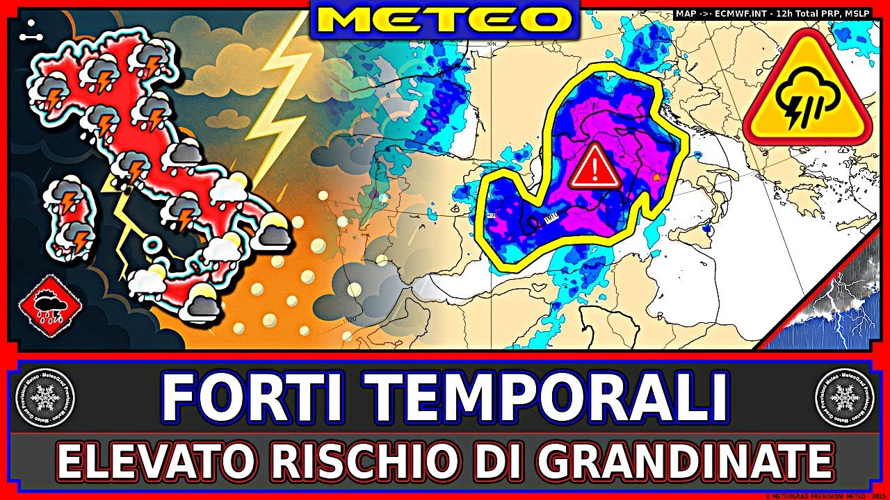 Meteo: Cambia Tutto! In Arrivo Violenti Temporali | Previsioni Fino al 10 Settembre
