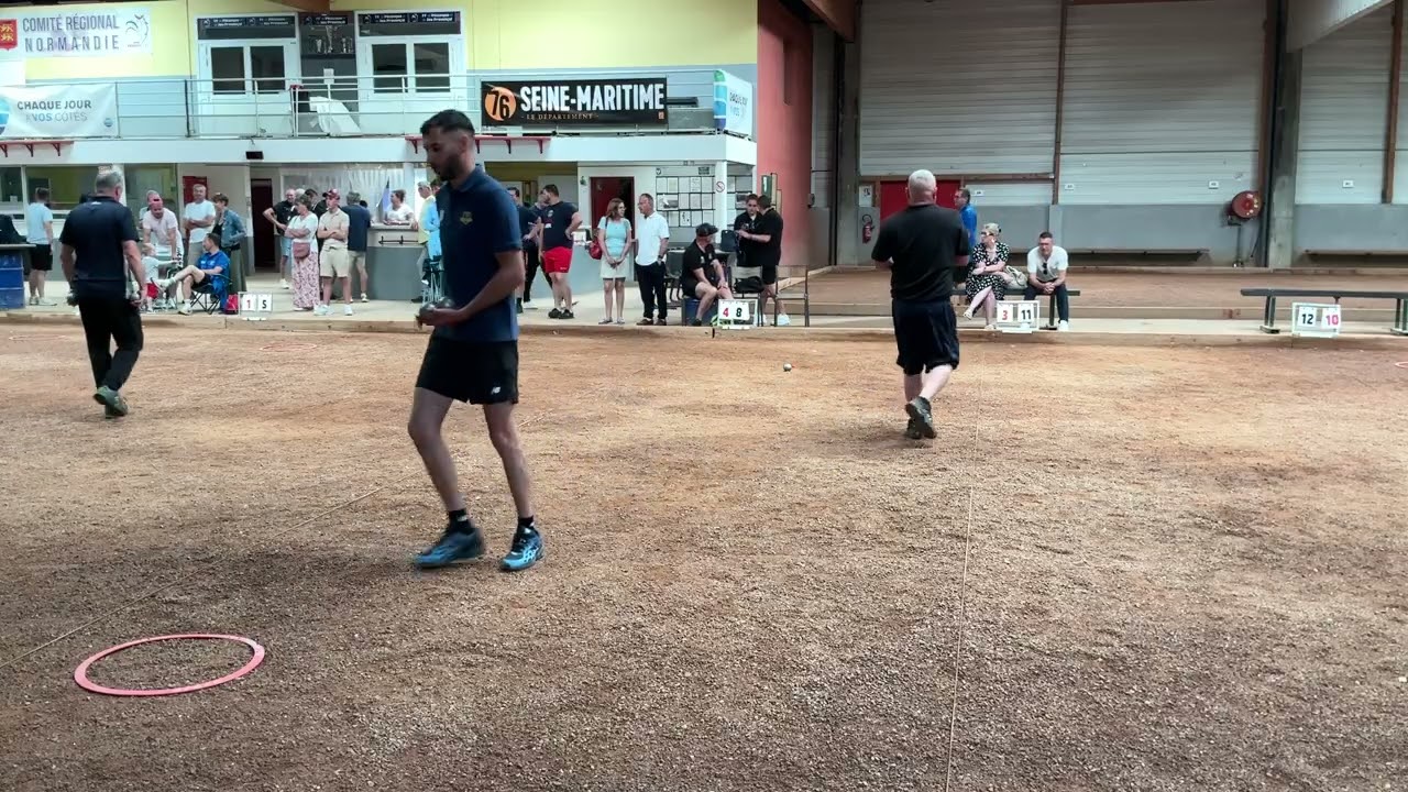 Miniature : Normandy Pétanque Seniors Department Tête à Tête Poules Noel vs