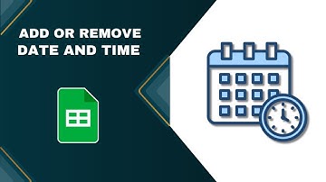 How to Add or Remove Date and Time in Google Sheets Document