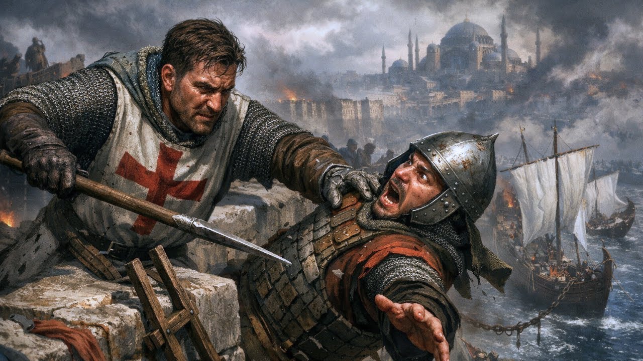 Why Crusaders BETRAYED Everyone to Sack Constantinople (Fourth Crusade 1204)