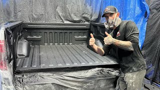 Installing Marvelcoating Armadillo Bedliner On A New Ford F150