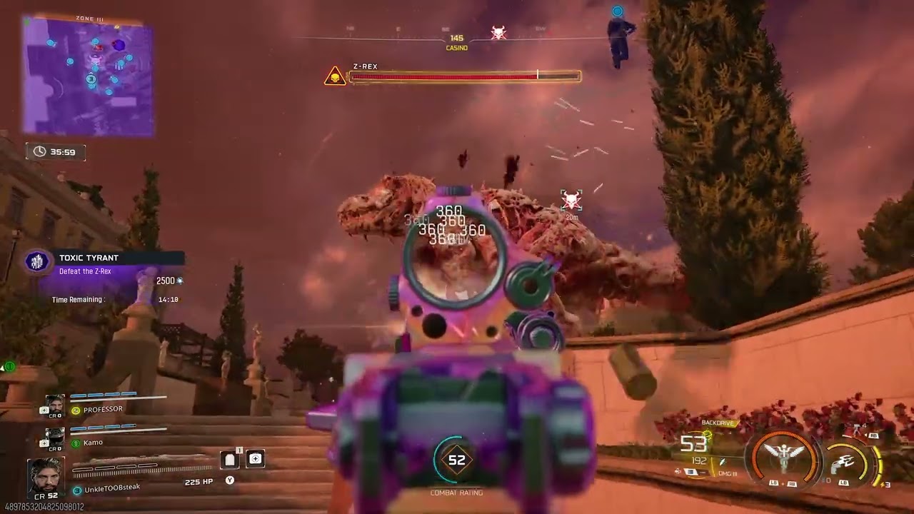 Ride the toxic tyrant black op unlocked