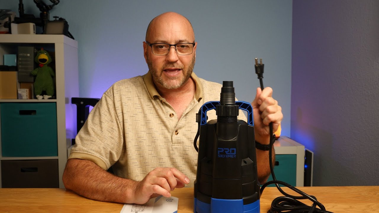 Submersible Portable water pump for pools, basement flooding YouTube