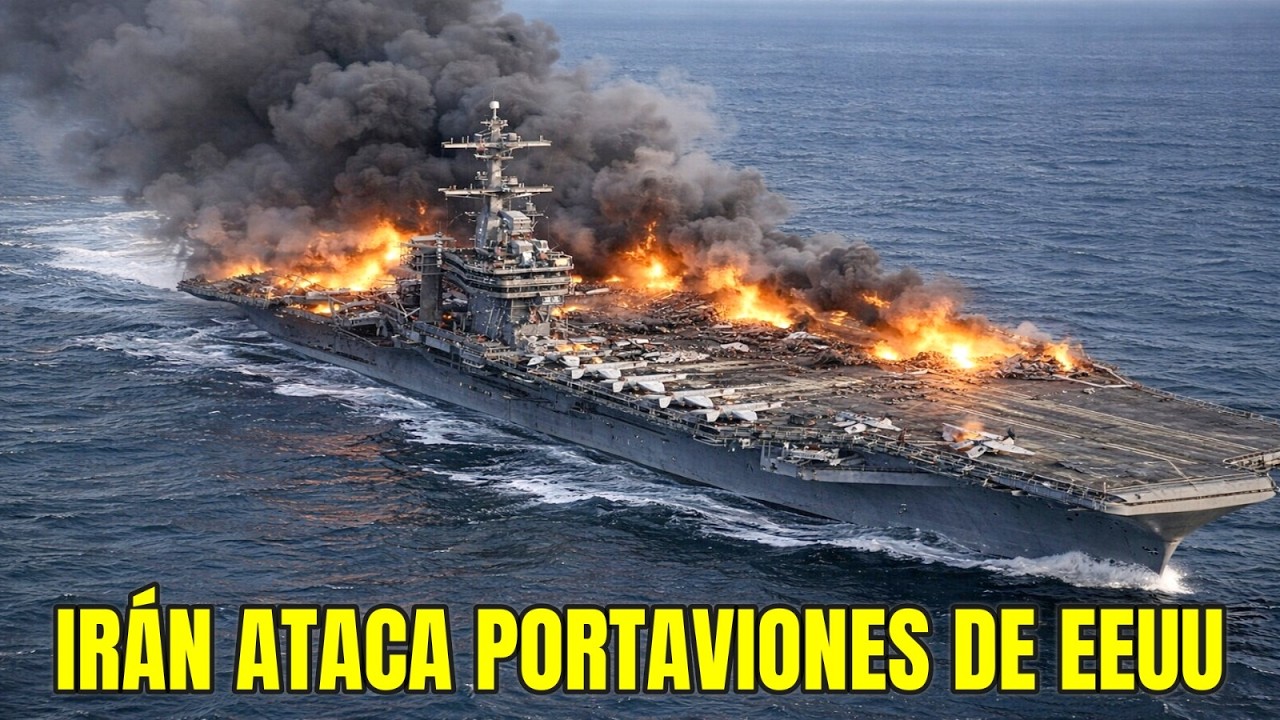 DIRECTO: IRÁN ATACA AL PORTAVIONES ABRAHAM LINCOLN. EL CAOS DESATADO EN TODO MEDIO ORIENTE.
