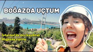 İSTANBUL'DA EN ADRENALİNLİ GÜNÜM! 😱 Zipline & Dev Kaydırak (Hafta Sonu Rotası)
