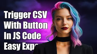 How to Trigger DataTable CSV Export with a Custom Button in JavaScript