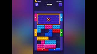 Block Out! Color Sort Puzzle Level 28 Gameplay 