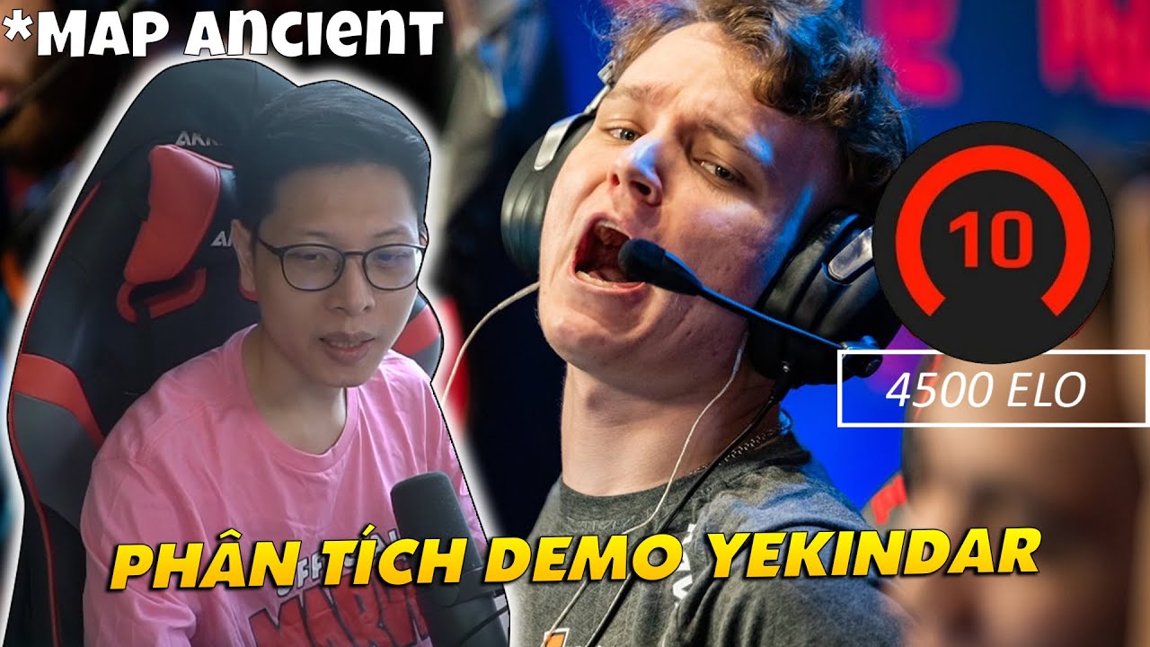 Phân Tích Demo YEKINDAR 4500 Elo Faceit map Ancient YouTube