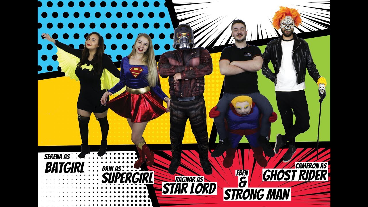 Superhero Day Supporting 'Family Fund' Charity YouTube