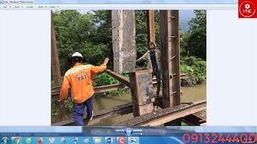 xử lý số liệu thi công đóng cọc bằng búa rung trong thi công cầu đường