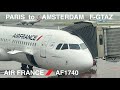 AIR FRANCE AF1740  Airbus A321-212 F-GTAZ From Paris to Amsterdam.