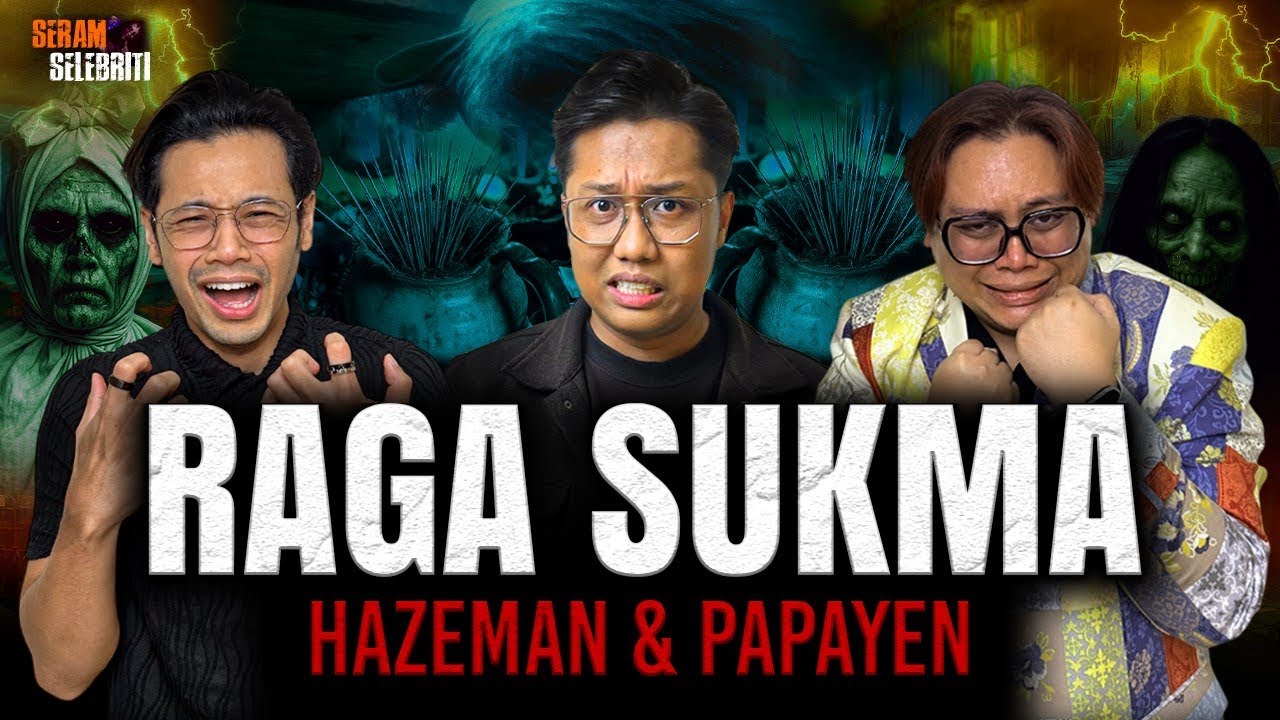 HAZEMAN HUZIR PENAT TINGGAL DENGAN HANTU, PAPAYEN MERAGA SUKMA BUAYA PUTIH | SERAM SELEBRITI