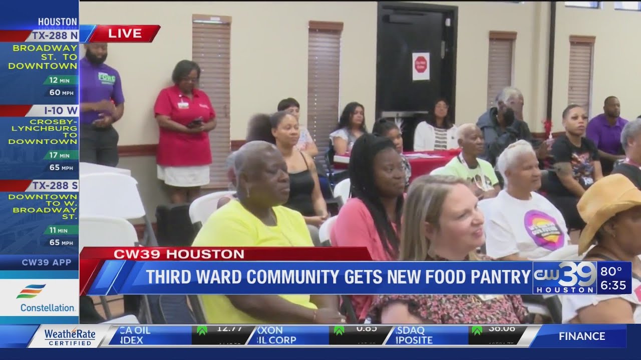 Houston Housing Authority opens their first ever food pantry for