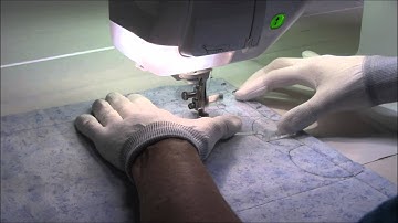 Free Motion Clamshell Quilting part 2 Aug10 2015