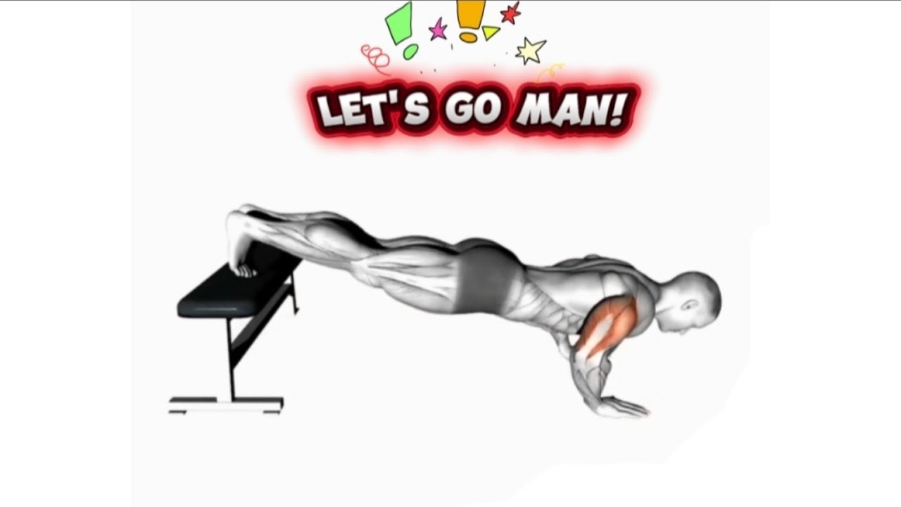 DECLINE PUSH UPS 🔥 Build Chest & Arms FAST at Home  No Equipment