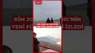 Kdhc Lideri Kim Jong Un, Yeni Füze Motorunun Testini Izledi Üze
