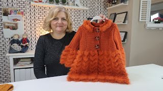 Çocuklar İçin Kürk Manto Nasıl Örülür Adım Adım Detaylı Anlatım.