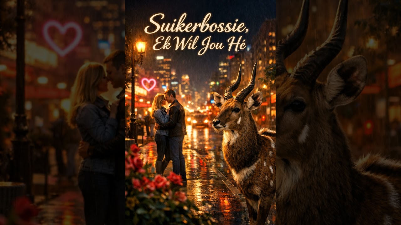 Suikerbossie ek wil Jou hê “Sugarbush, I want you” English words in description 