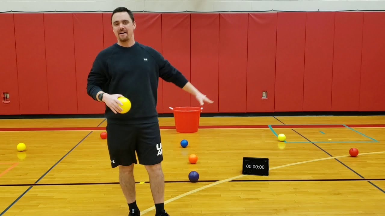 PE at home! Basketball Challenge! (indoor equipment explained) YouTube