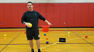 Pe At Home Basketball Challenge Indoor Equipment Explained