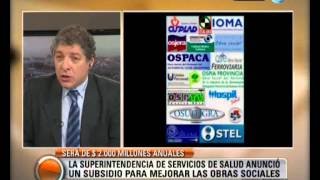 Visión Siete: Anuncian subsidio para mejorar las obras sociales