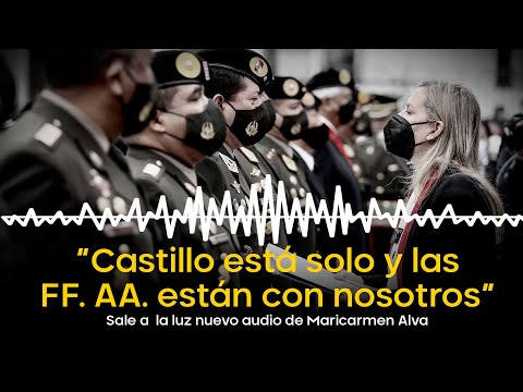 Sale nuevo audio de María del Carmen Alva contra Pedro Castillo y lo insulta